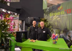 Arjan Zonneveld with Wooning Orchids and Pieter Wesstein with Green'05. Back in 2021, the plant/orchid grower acquired Wooning, thereby growing to one of the biggest growers of tropical plants around.